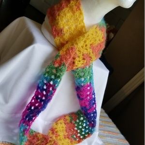 Handmade Cashmere Skinny Womens Scarf